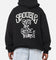 S Double Goosebumps Hoodie Washed Black