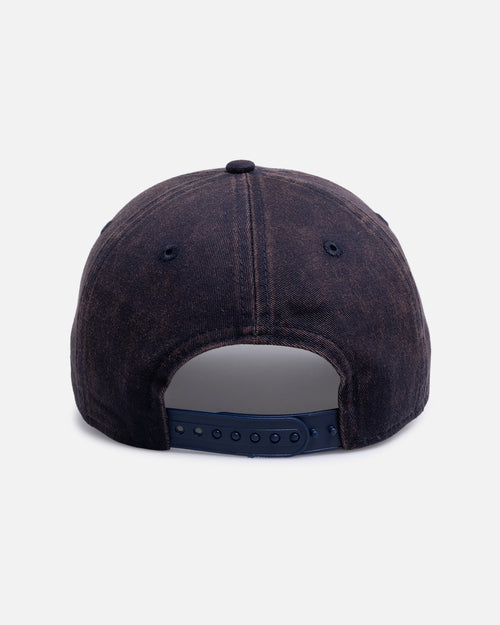 New Era New York Yankees 'Washed' 9FORTY A-Frame Unstructured Snapback Dark Blue