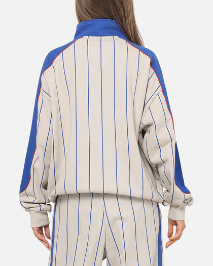 Carre Los Angeles City Series Quarter Zip Crewneck Grey/Blue