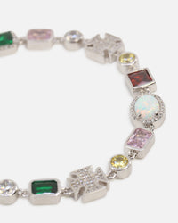 Saint Morta Candy Ice Bracelet Iced White Gold