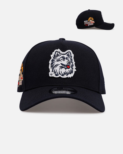 New Era UConn Huskies 'Retro Final Four' 9FORTY A-Frame Snapback Official Team Color