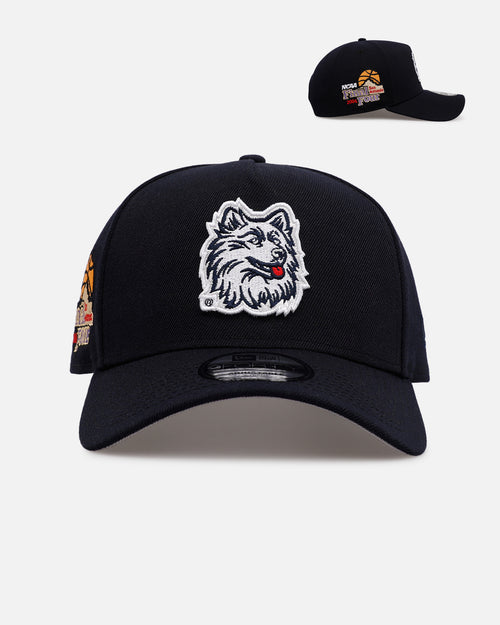 New Era UConn Huskies 'Retro Final Four' 9FORTY A-Frame Snapback Official Team Color