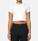 Nike Women's Sportswear Chill Knit Crop T-Shirt White/White