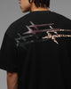 Loiter Hybrid Patch T-Shirt Black