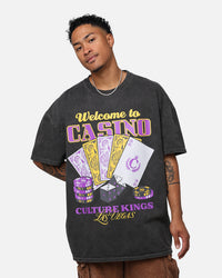 Culture Kings Casino Vegas T-Shirt Washed Black