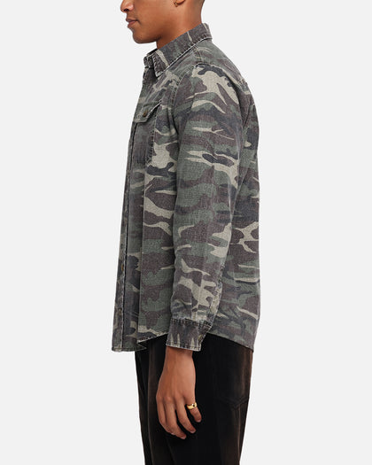 XXIII Slub Overshirt Camo
