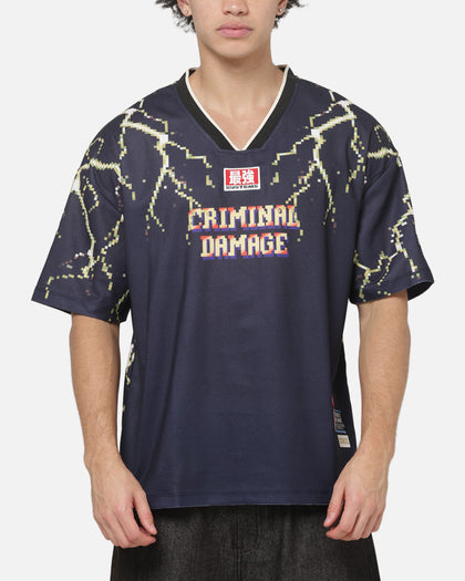 Criminal Damage Insert Coin Sports Jersey Black