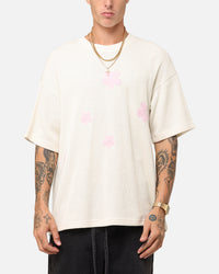 XXIII Crochet Flowers T-Shirt Off White