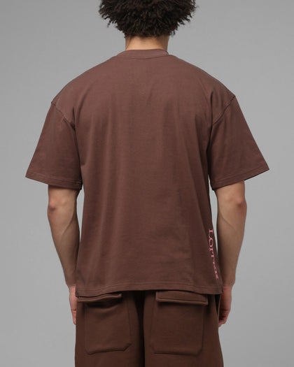 Loiter Hybrid Premium T-Shirt Brown