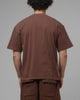 Loiter Hybrid Premium T-Shirt Brown