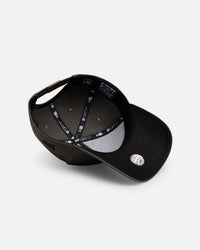 New Era New York Yankees "Moss Canvas" 9Forty A-Frame Snapback Dark Green