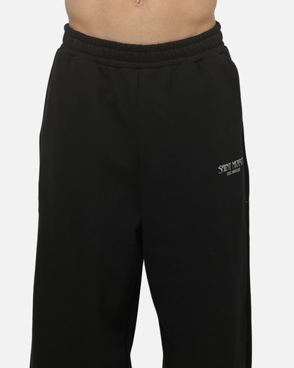 Saint Morta Marked Baggy Sweatpants Off Black