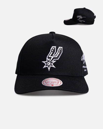 Mitchell & Ness San Antonio Spurs Victor Wembanyama "Wemby" 'Signature' Pro Pinch Snapback Black