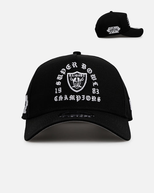New Era Las Vegas Raiders 'Gothic Arch 2.0' 9FORTY A-Frame Snapback Black/White