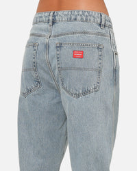 Worship Lounger Jeans Worship Worn Blue