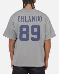 Mitchell & Ness Orlando Magic Open Mesh T-Shirt Grey