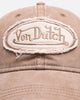 Von Dutch Distressed Trucker Snapback Brown/Taupe