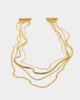 Raising Hell Women's 4 Chain Customisable Clasp Gold