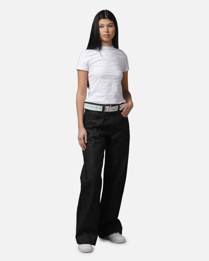 Loiter Star Born Belt Green Plaid