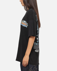 73Studio X Warcraft Frostmourne Hungers T-Shirt Black Acidwash