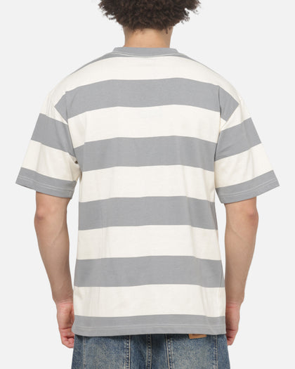 Carre Shoegaze Stripe T-Shirt Dusty Blue
