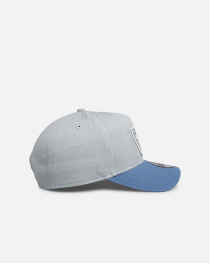 New Era Las Vegas Raiders 'Faded Washed Grey' 9FORTY A-Frame Snapback Grey/Blue