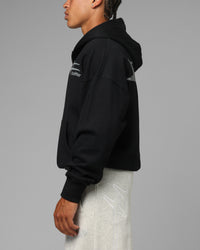 Loiter Hybrid Premium Hoodie Black