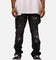 MNML B679 Worn In Painted Pants Washed Black