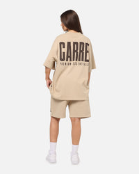 Carre Premium Essentials T-Shirt Light Brown