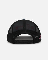 Ed Hardy Dragon Trucker Snapback Light Denim