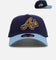 New Era Atlanta Braves 'Coral' 9FORTY A-Frame Snapback Navy/Sky