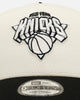New Era New York Knicks 'Easy Chrome Black' 9FORTY A-Frame Snapback Chrome/Black