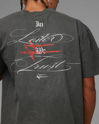 Loiter Devotion T-Shirt Black Wash