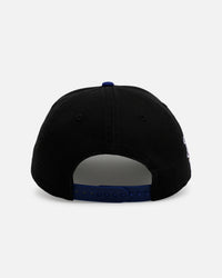 New Era Texas Rangers 'Pigment Dye Two Tone' 9FORTY A-Frame Snapback Black/Official Team Color