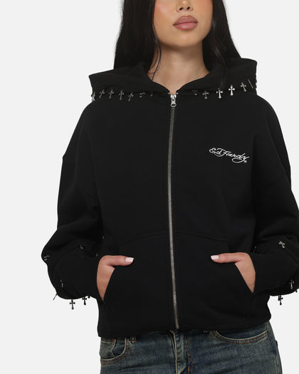 Ed Hardy Eternal Hoodie Black