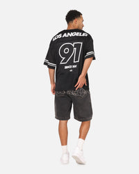 X-Large Italic Game Shirt Black