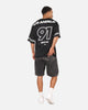 X-Large Italic Game Shirt Black