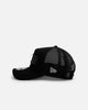New Era Detroit Tigers 'Distressed' 9FORTY A-Frame Trucker Snapback Black/White