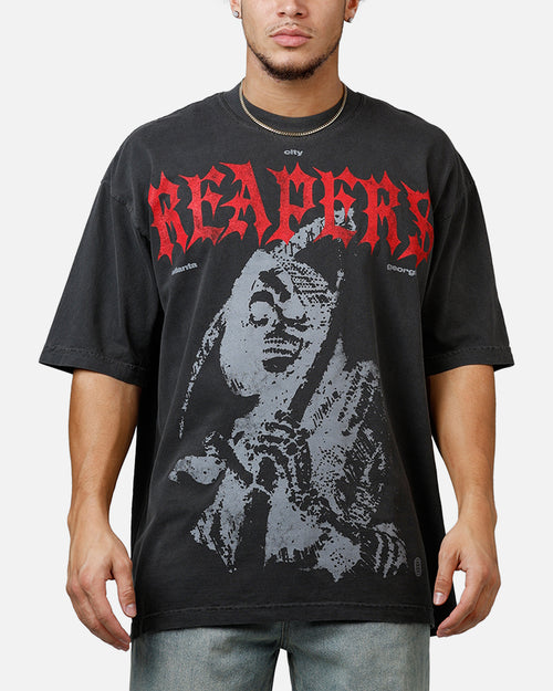 Overtime Kiss T-Shirt Vintage Black