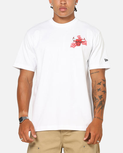 New Era Chicago Bulls Rose Oversized T-Shirt White