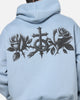 Saint Morta Conviction Boxy Hoodie Denim Blue