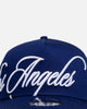 New Era Los Angeles Dodgers "Calligraphic" 9Forty A-Frame Snapback Dark Blue