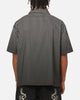 Saint Morta Vela Pinstripe Button Up Shirt Black/White