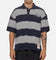 Mitchell & Ness Orlando Magic Striped Polo T-Shirt Navy