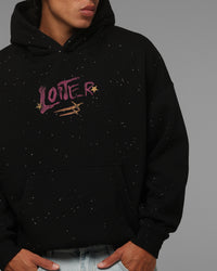 Loiter Melancholy Hoodie Black
