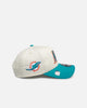 New Era Miami Dolphins "NFL 26 AU Two Tone Chrome" 9Forty A-Frame Snapback Official Team Colours