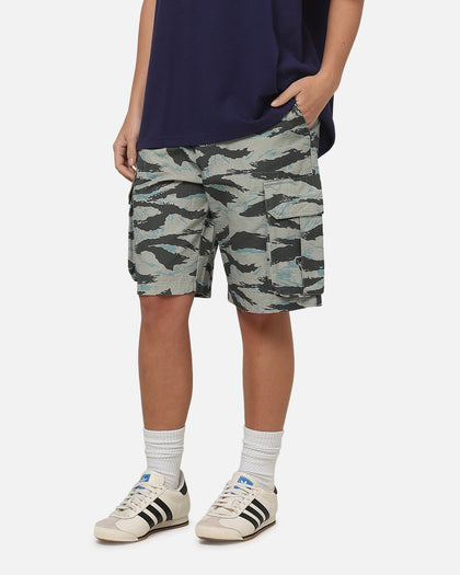 Carre Depot Cargo Shorts Tiger Camo