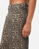 XXIII Women's Leopard Wide Leg Jeans Leopard