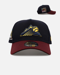 New Era Colorado Rockies 'Retro Outdoor' 9FORTY A-Frame Snapback Navy