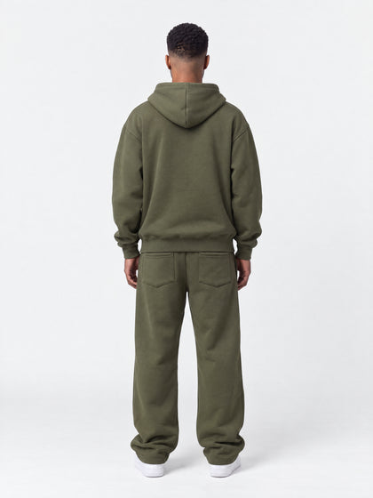 Loiter Hybrid Sweatpants Olive/Pink